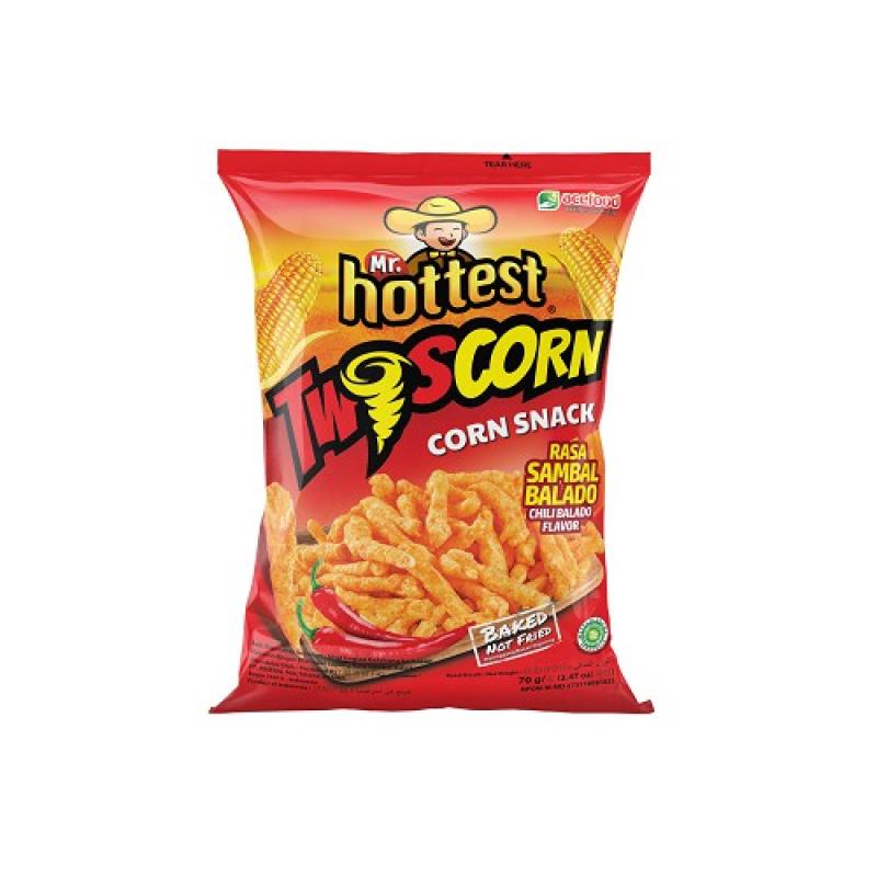 Mr. Hottest Twiscorn Chili Balado Thumbnail