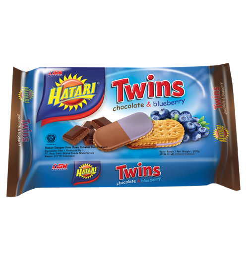 Hatari Twins Chocolate & Blueberry 