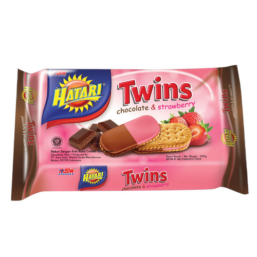 Hatari Twins Chocolate & Strawbeerry 