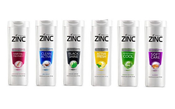 Zinc Shampoo Bottle