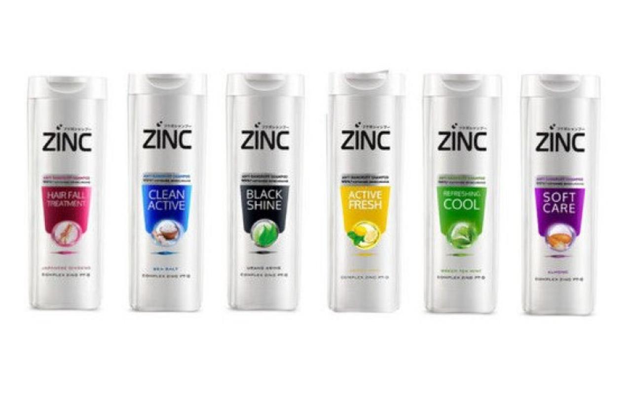 Zinc Shampoo Bottle Thumbnail