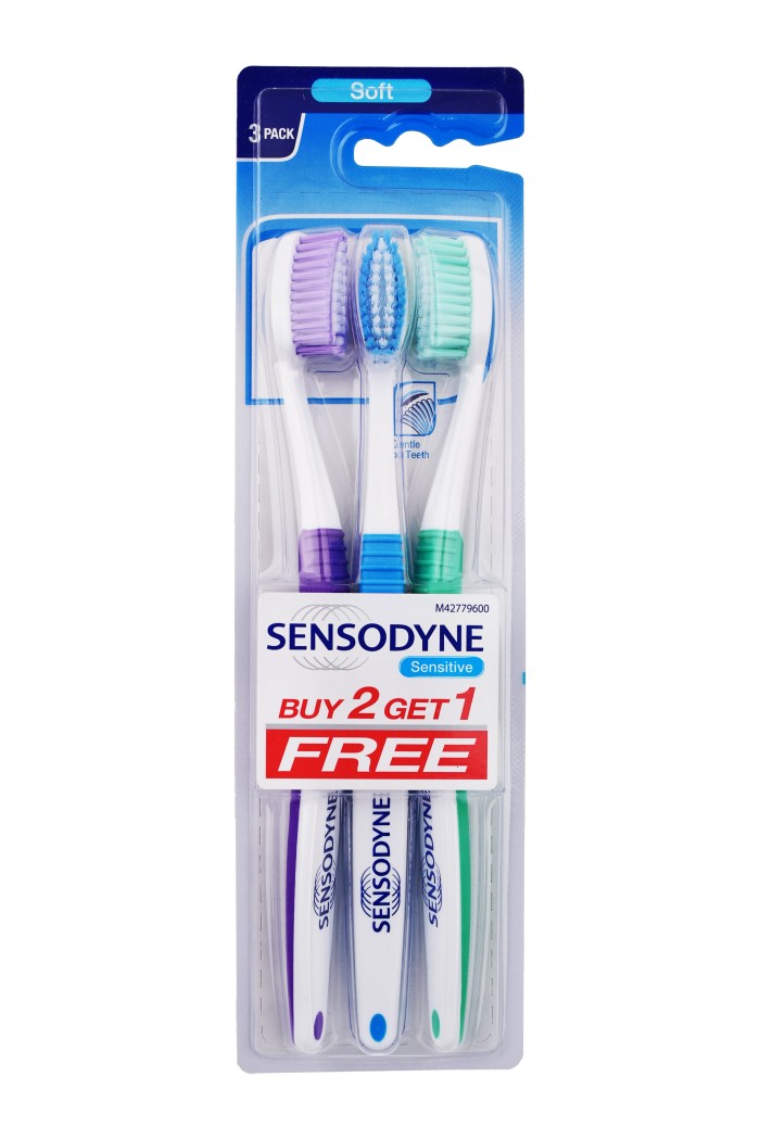 Sensodyne Toothbrush Sensitive 3s